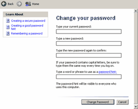 Set a Strong Password